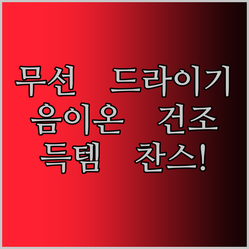 Professinal Leafless 헤어 드라이어! 220V 음이온으로 빠른 건조, 놀라운 가격에 득템 찬스!