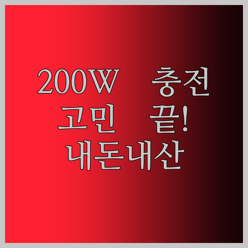 200W USB-C 충전 스테이션 허브! 휴대폰, 태블릿 충전 고민 끝! 내돈내산 후기